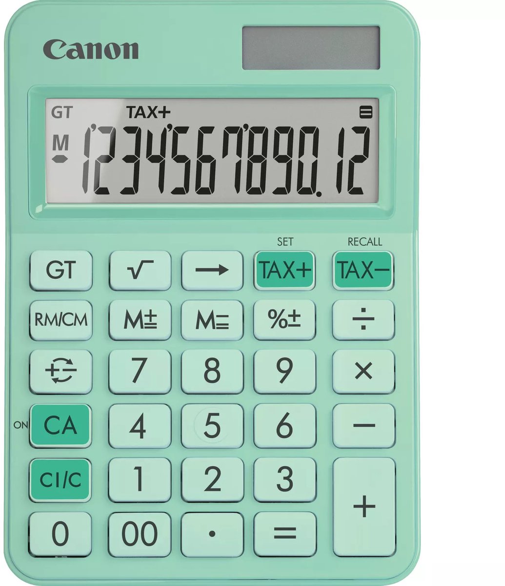 Calculatrice Canon ls-125ko vert | 1 pièce