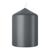 Bougie pilier Bolsius 80 58 gris orageux