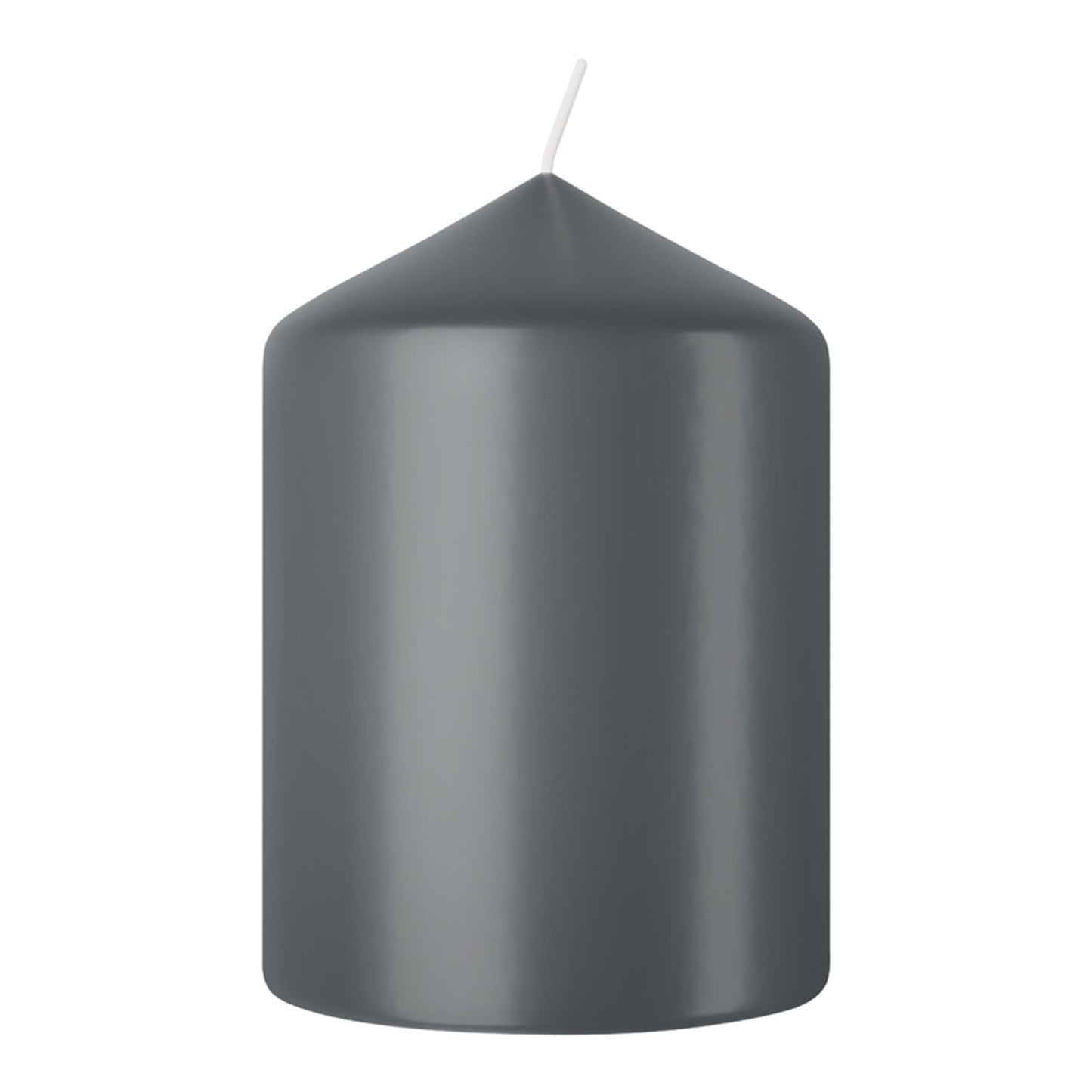 Bougie pilier Bolsius 80 58 gris orageux
