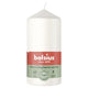 Bougie pilier Bolsius 120 58 blanc nuage