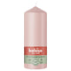 Bougie pilier Bolsius 150 58 rose brumeux