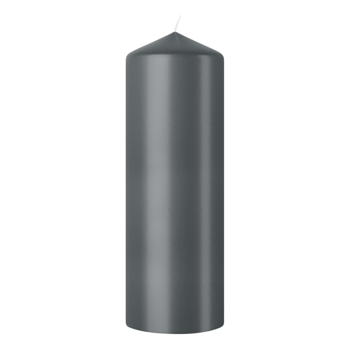 Bougie pilier Bolsius 200 68 gris orageux