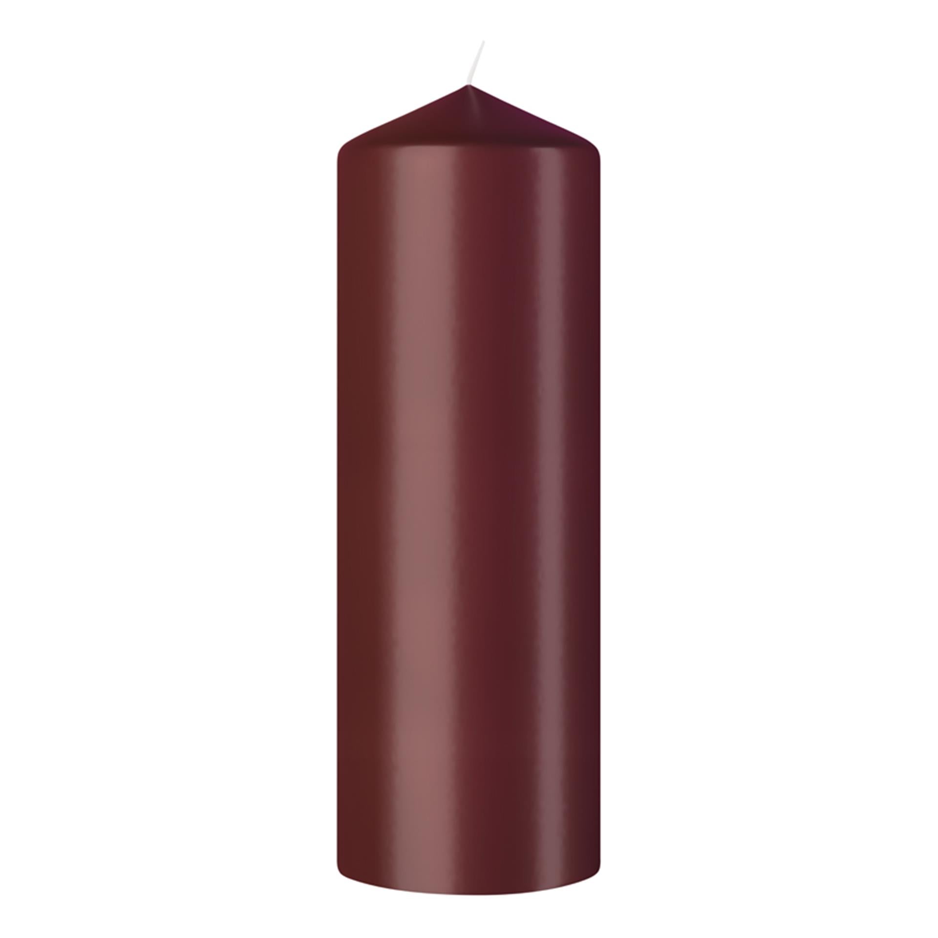 Bougie pilier Bolsius 200 68 rouge velours