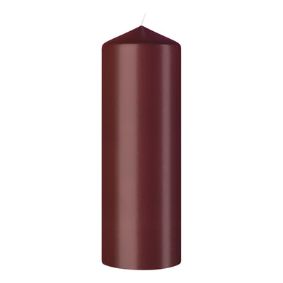 Bougie pilier Bolsius 200 68 rouge velours