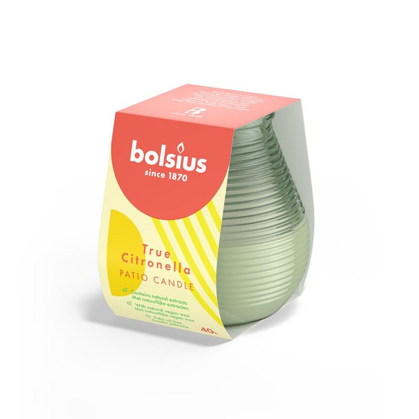 Bolsius True Citronella Green olympique