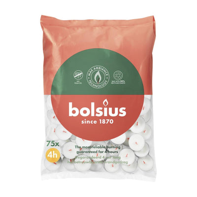 Bolsius Tealight Bag de 4 heures 75