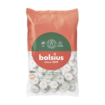 Bolsius Tealight 6 heures Sac 60