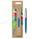 Stylo bille cylindre bleu parker