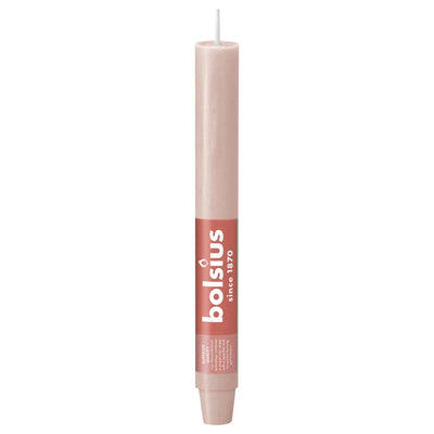Bougie de table Bolsius xl 230 30 rose
