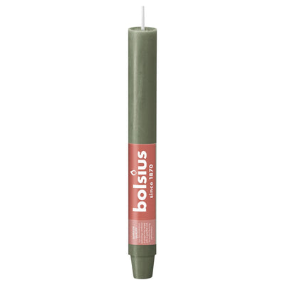 Bougie de table Bolsius xl 230 30 olive fraîche