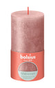 Bougie pilier rustique Bolsius 130 68 rose
