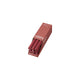 Bougie de table Bolsius 270 23 rouge rustique