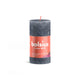 Bougie rustique Bolsius 100 50 bleu ciel
