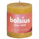 Bolsius Stub Bandle miel rustique jaune 80x68 mm