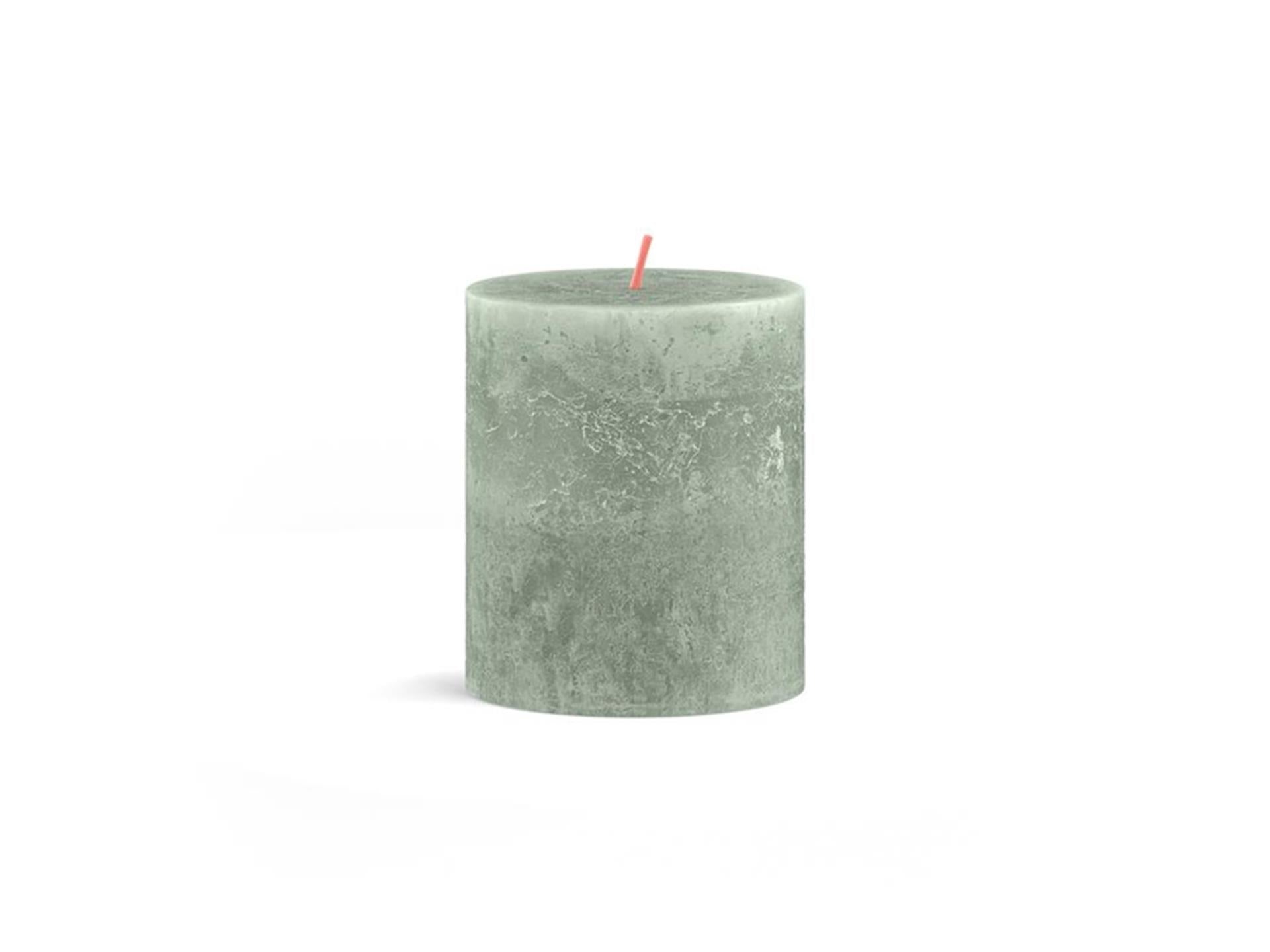 Bolsius Stub Candle rustique 8 x 6,8 cm Green Jade