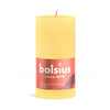 Bolsius Stub Candle rustique 13 x 6,8 cm jaune ensoleillé
