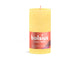 Bolsius Stub Candle rustique 13 x 6,8 cm jaune ensoleillé
