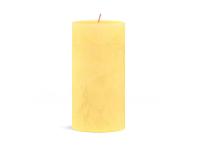 Bolsius Stub Candle rustique 13 x 6,8 cm jaune ensoleillé