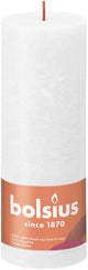 Bolsius Stub Bandle Rustique blanc 190x68 mm