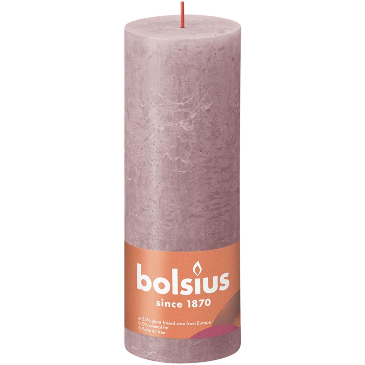 Pulp Candle rustique 190x68 Rose de cendre