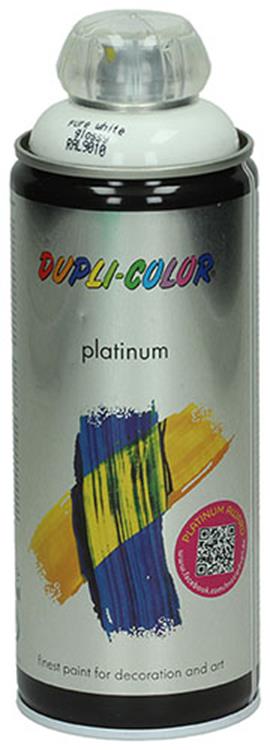 Motip 1002540 - 721083 platine ral 9010 blanc brillant 400 ml | 2 pièces