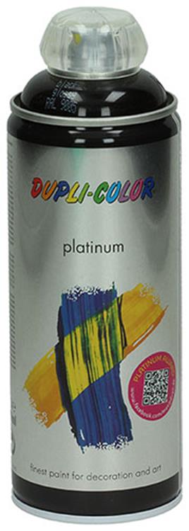 Motip 1002542 - 721106 platine ral 9005 noir profond 400 ml | 2 pièces