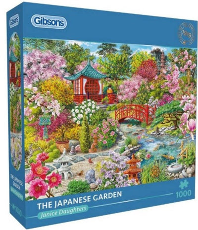 Gibsons - le jardin japonais (par Janice Daughters) - 1000 pièces 68×49cm (l×h) - puzzle pour adultes
