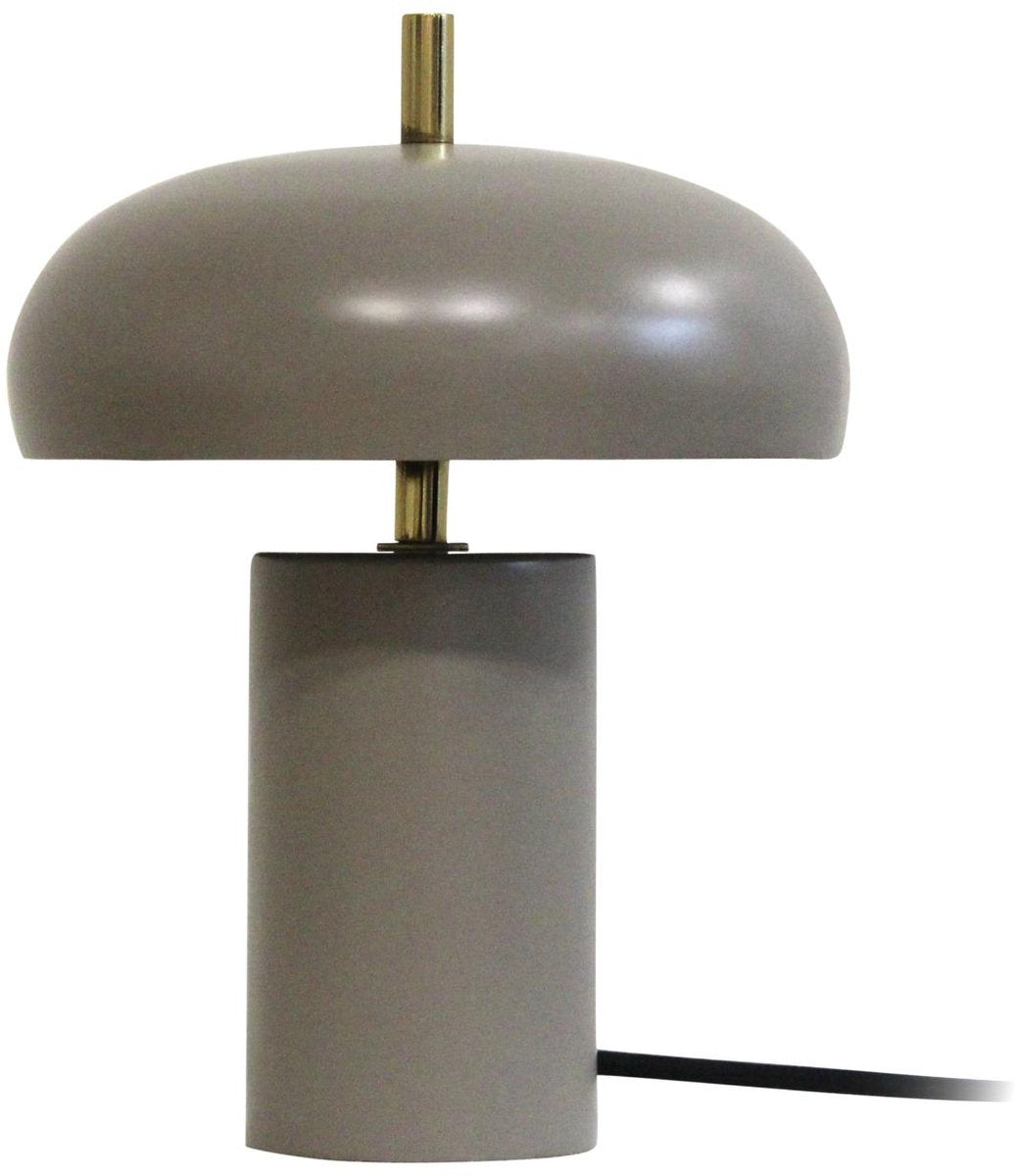 Lampe de table Leitmotiv joya - gris foncé - 18x18x24cm - scandinave