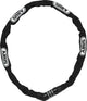 ABUS 4804C 75 Black Bicycle Chain Lock, 4 mm, 75 cm, verrouillage de la figure