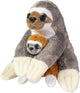 Lumo Stars Hug Grys Sloth Caramel and Coffee, 24 cm