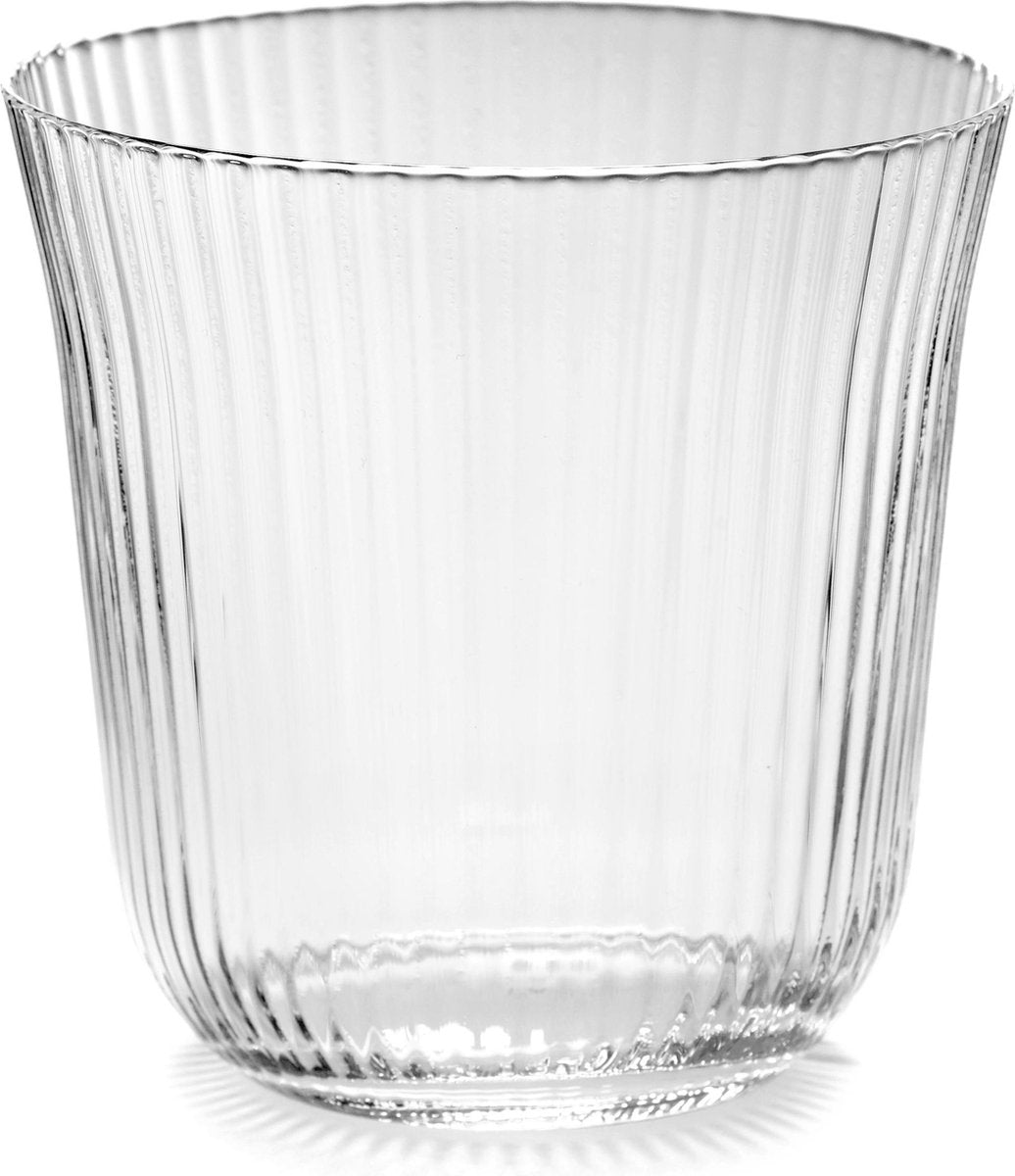 Serax - sergio herman inku - tasse l - transparent - 9 ø - 30cl - 4 pièces