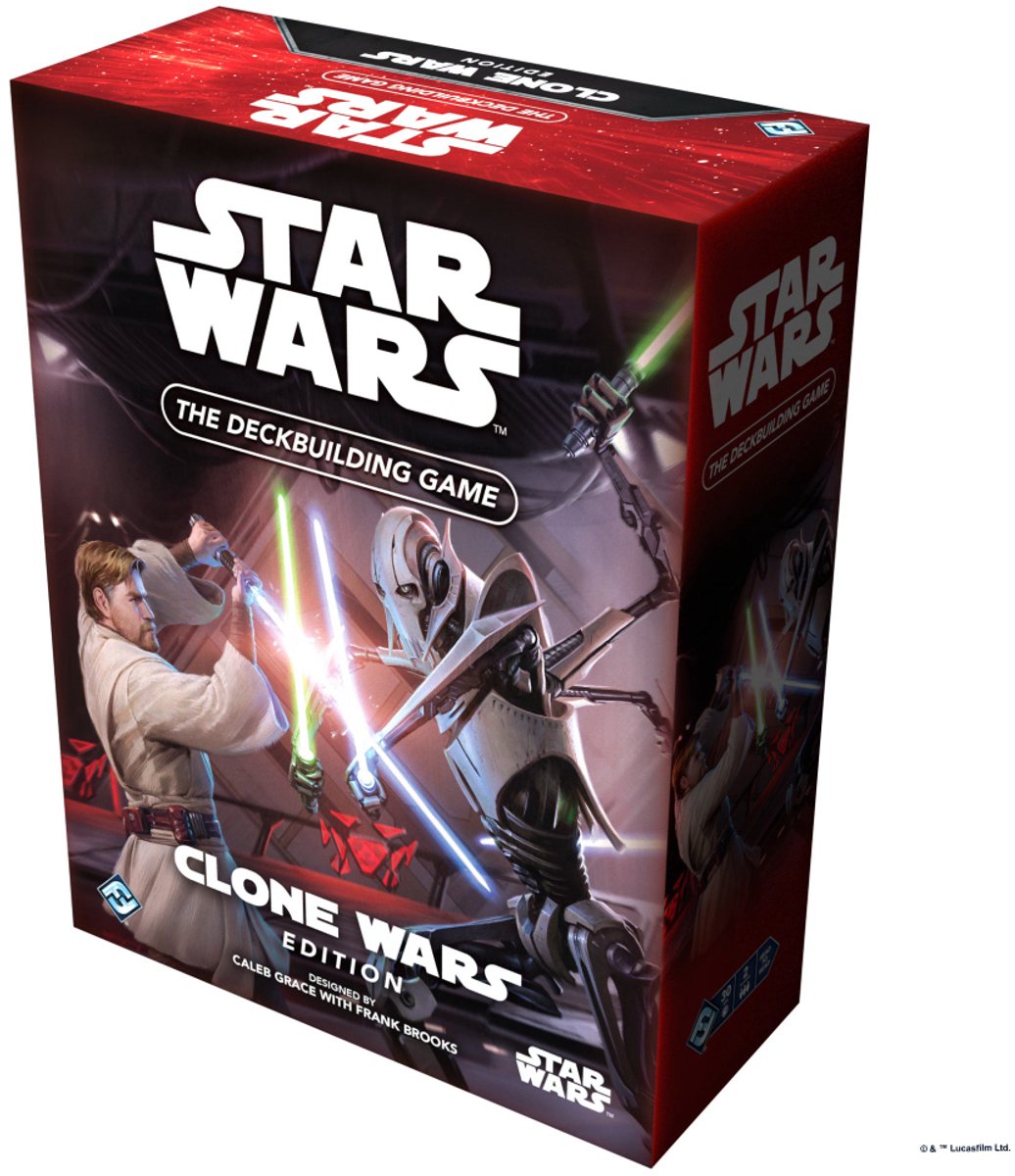 Fantasy Flight Games Star Wars : le jeu de construction de deck Clone Wars - jeu de cartes