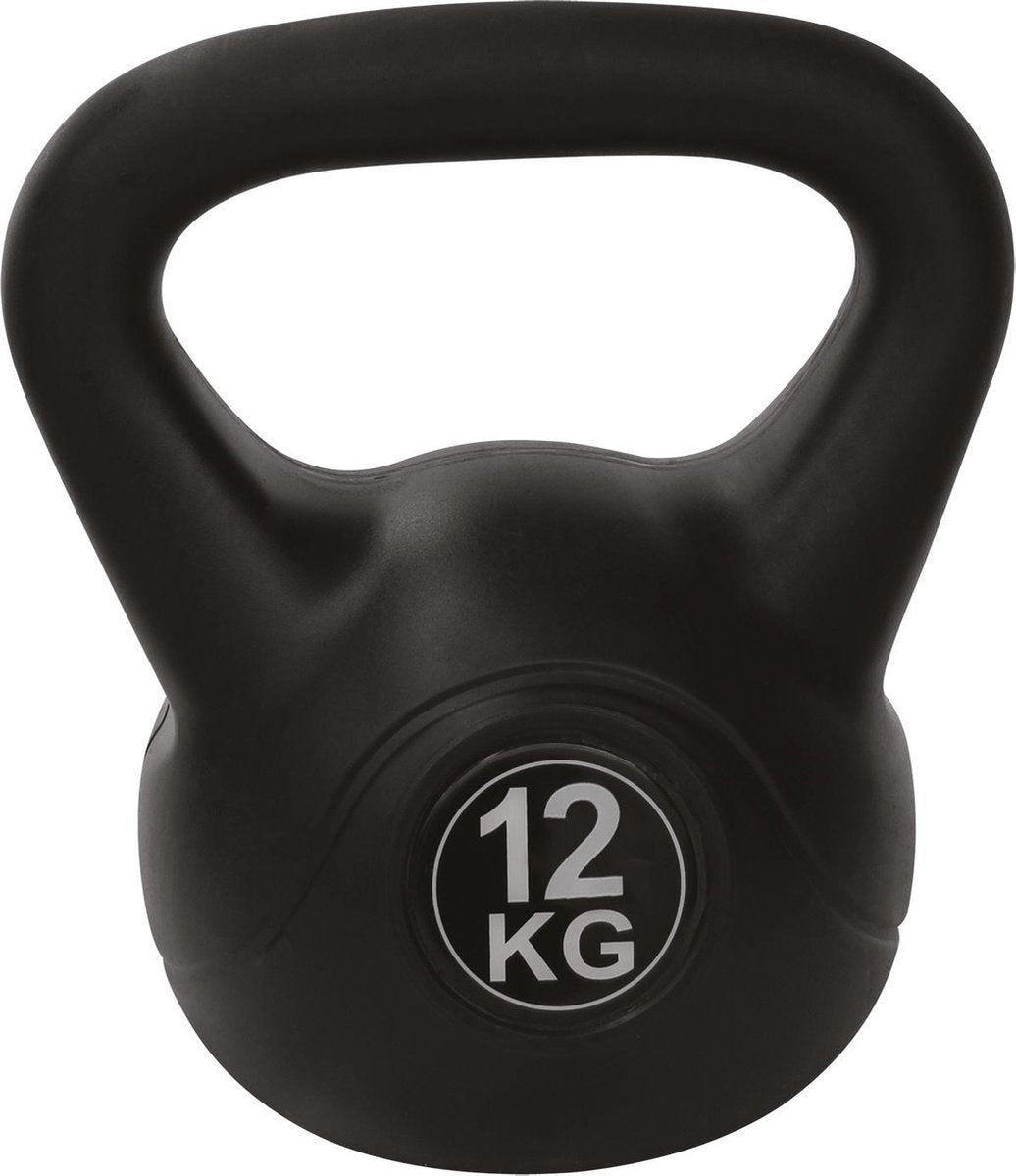 Kettlebell Tunturi en PVC - kettlebell - 12 kg - incl. application de remise en forme gratuite