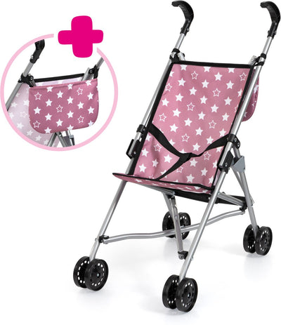 Bayer design 30576ab poppenbuggy avec sac oudroze