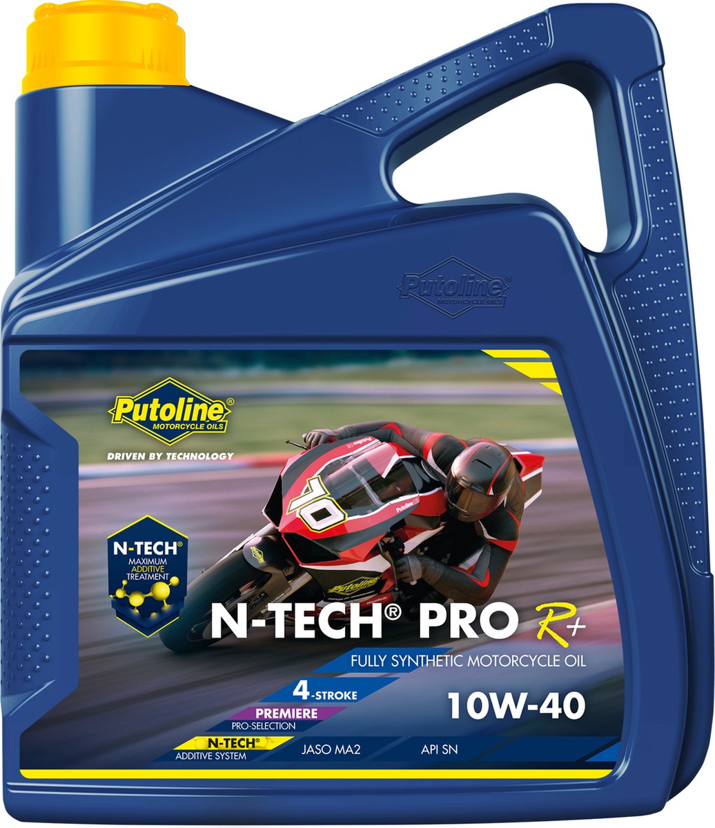 Huile Putoline n-tech pro r+ 10w40 4t 4 litres