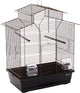 Cage à perruches Flamingo numfor 1 bronze noir