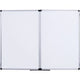 Tableau blanc pliable bi-office trio maya blanc