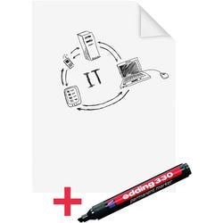 Tableau papier legamaster tableau magique vierge blanc