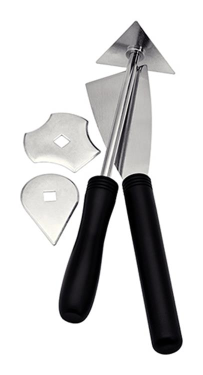 Rapid 1057356 - jeu de grattoirs à peinture pour pistolet à air chaud, boîte | 1 pièce