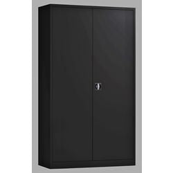 Armoire à portes battantes ch195120 anthracite 120 x 42 x 195 cm