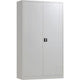 Armoire à portes battantes ch195120 gris 120 x 42 x 195 cm