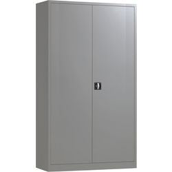 Armoire à portes battantes ch195120 aluminium 120 x 42 x 195 cm