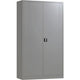 Armoire à portes battantes ch195120 aluminium 120 x 42 x 195 cm