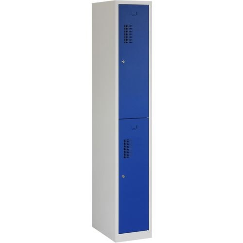 Armoire nh 180-1.2 gris, bleu 300 x 500 x 1.800 mm