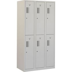 Armoire nh 180-3.6 gris 900 x 500 x 1 800 mm