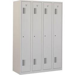 Armoire nh 180-4.4 gris 1 200 x 500 x 1 800 mm