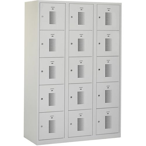 Casier nht 180-3.15 gris 1 200 x 500 x 1 800 mm