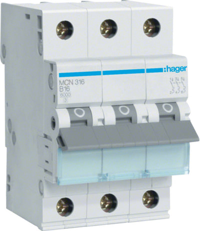 Hager disjoncteur 1 pôle 25a - mbn125 - type b