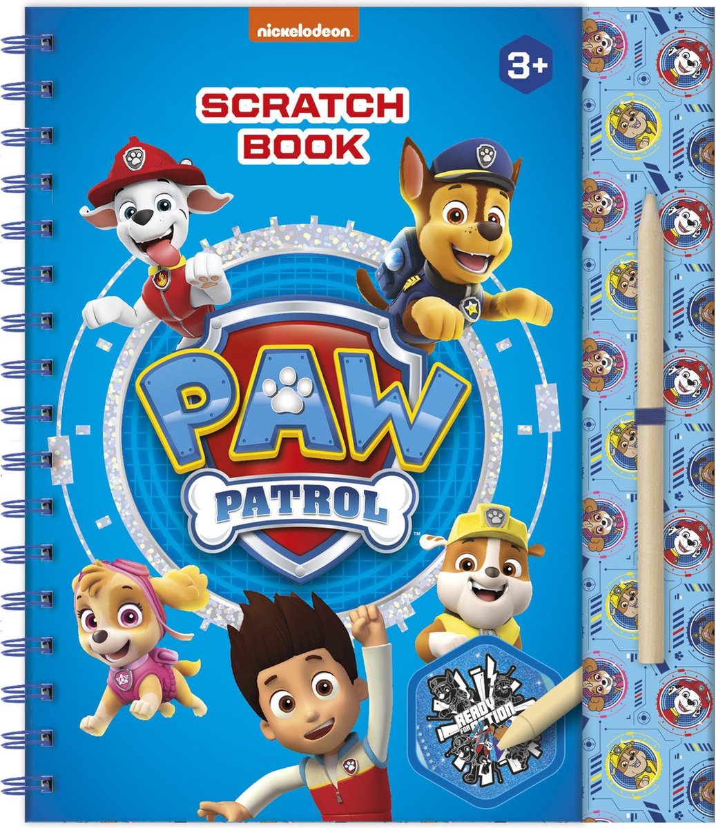 Totum Paw Patrol - livre à gratter