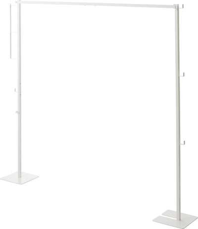 Étendoir pliable Yamazaki - tour - blanc
